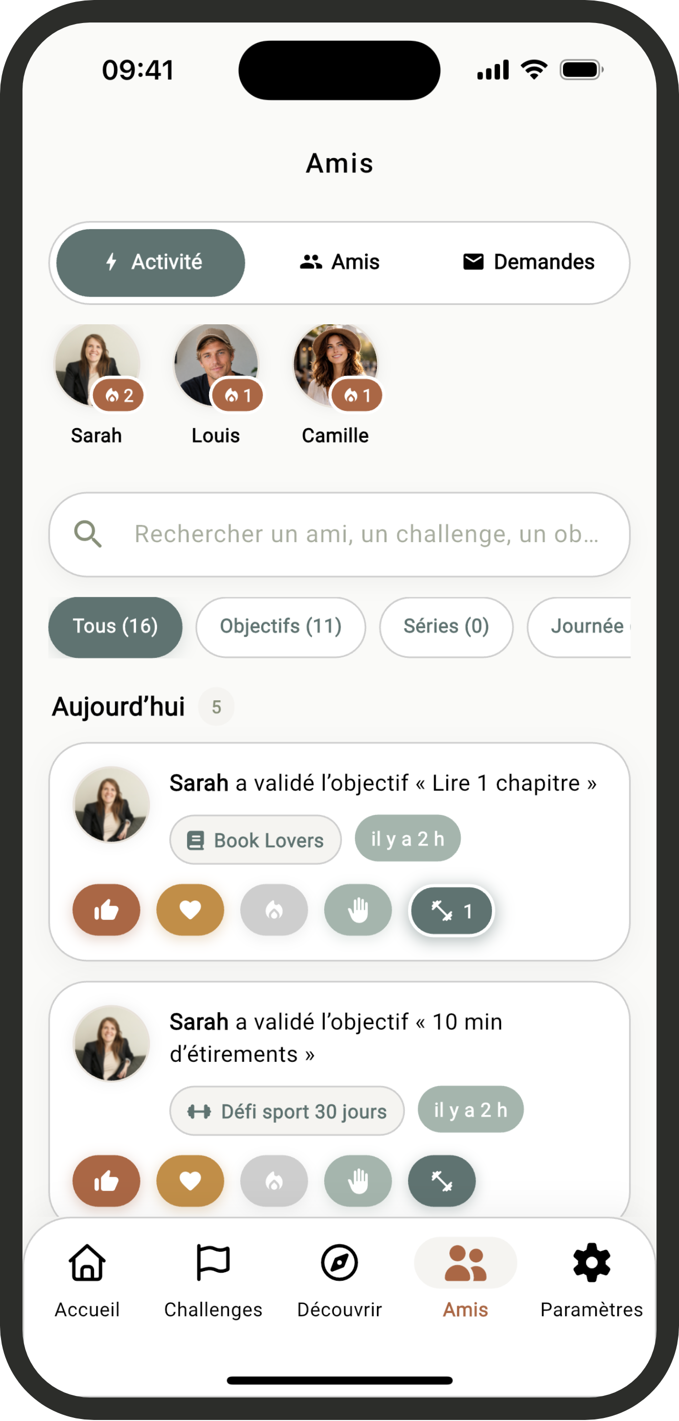 Challengiz — Entre amis